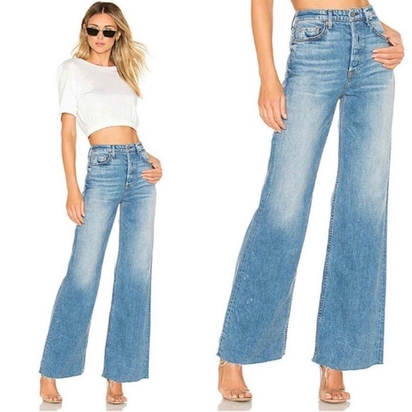 GRLFRND Denim Carla size 26 NWT - Picture 1 of 6